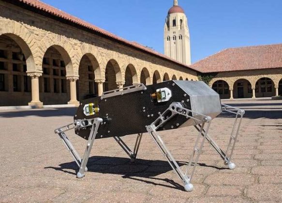 Stanford Doggo, a four-legged bot can dance, backflip ...